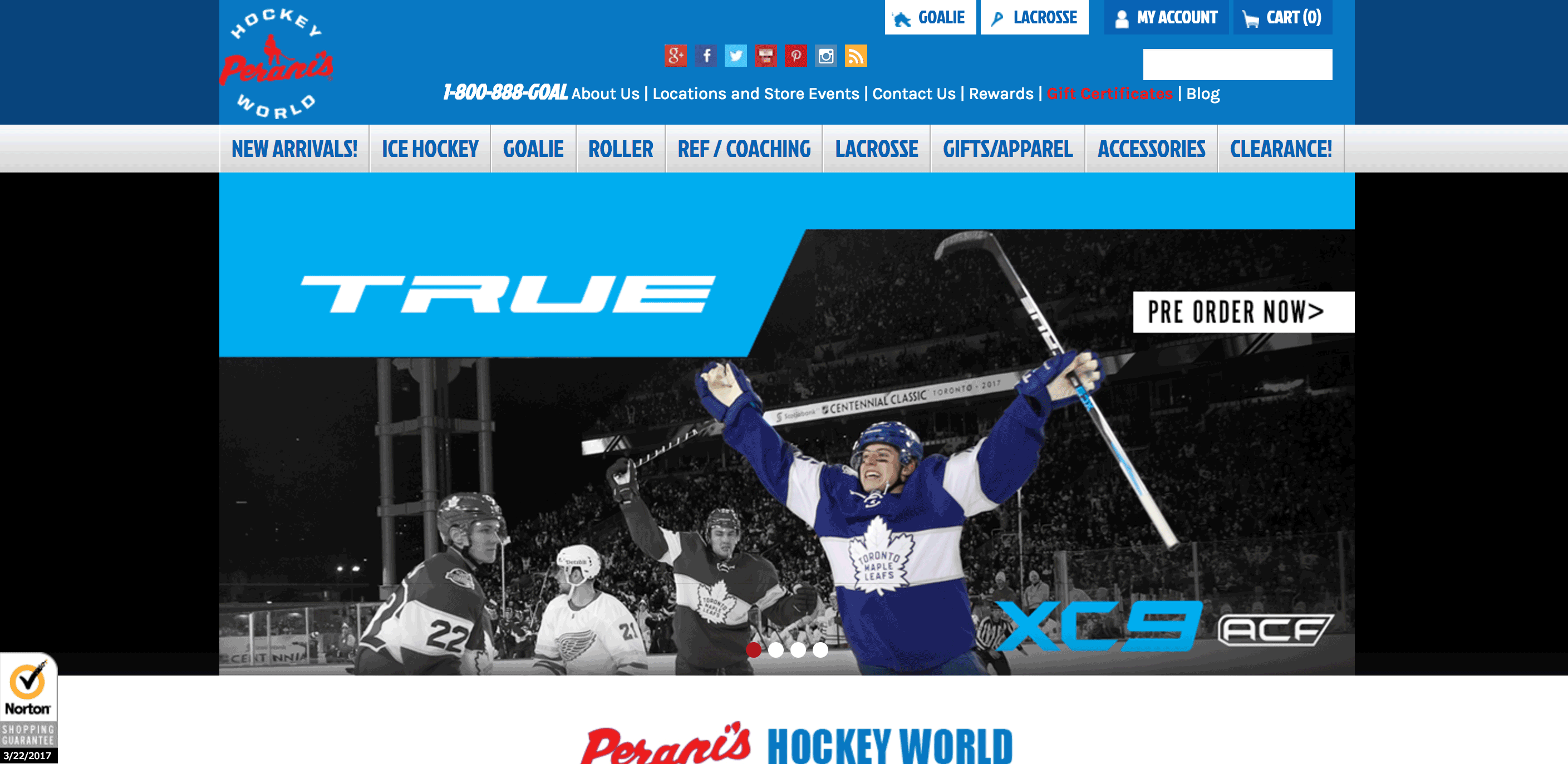 Hockey World Website