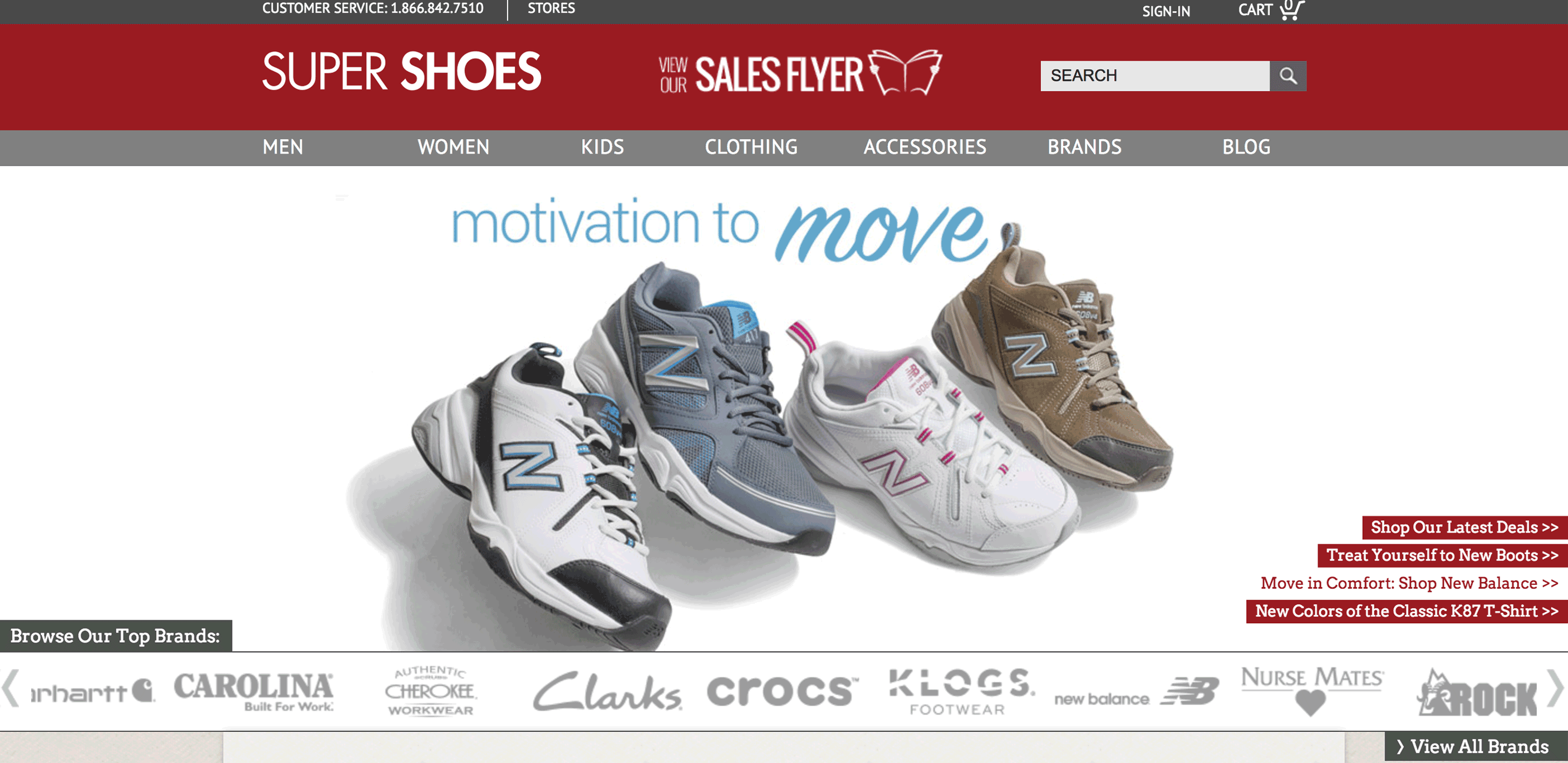 Super Shoes Website